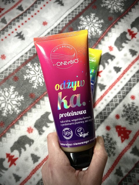 OnlyBio Hair Balance, Odżywka do włosów, Proteinowa 