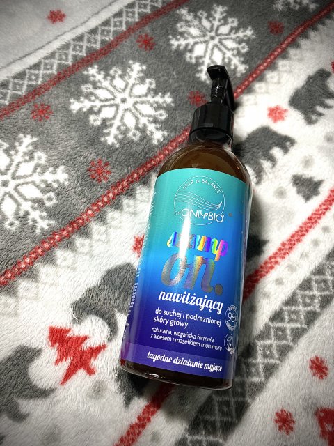 OnlyBio Hair Balance, Szampon do włosów, Nawilżający, Sucha i podrażniona skóra głowy