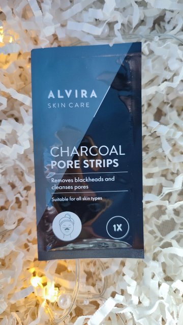 Alvira Skin Essentials, Plasterek na nos, Charcoal pore strips