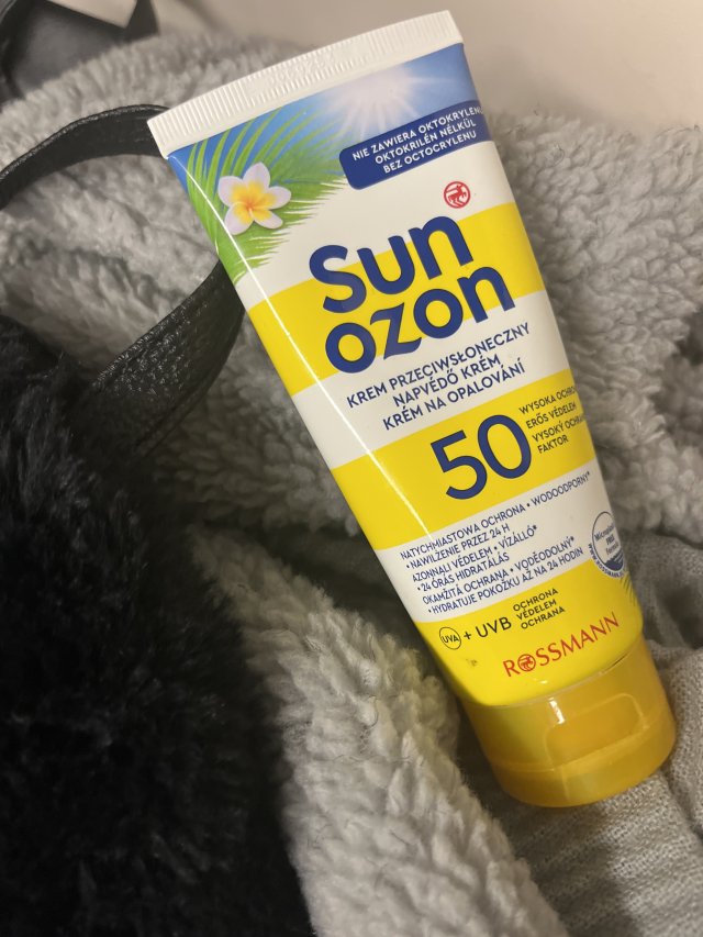 SunOzon kids, Krem przeciwsłoneczny SPF 50, Wysoka ochrona