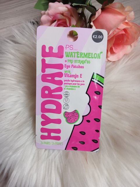 PS... Płatki pod oczy, Pro Vitamin B5, Watermelon 