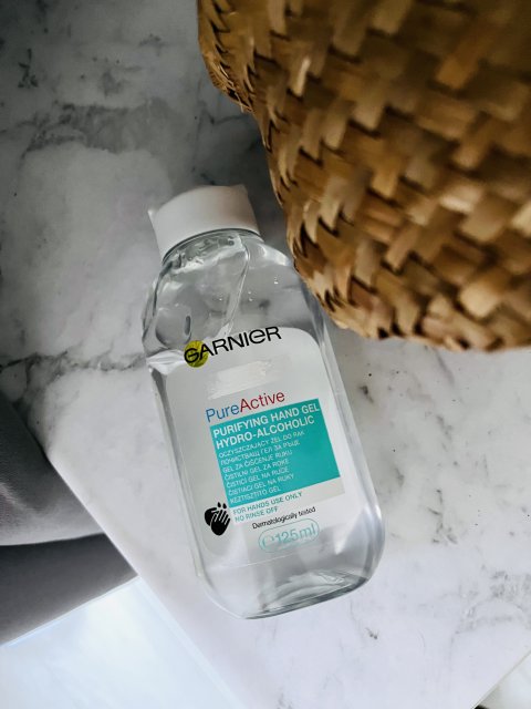 Garnier Pure Active, Żel do rąk, Oczyszczający, Antybakteryjny