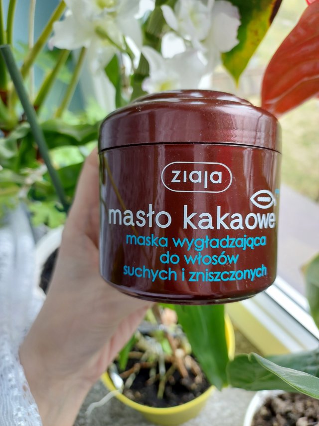 Ziaja Masło Kakaowe, Maska do włosów, Wygładzająca, Włosy suche i zniszczone