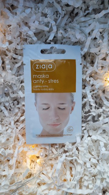 Ziaja Maska anty-stres z glinka żółtą 