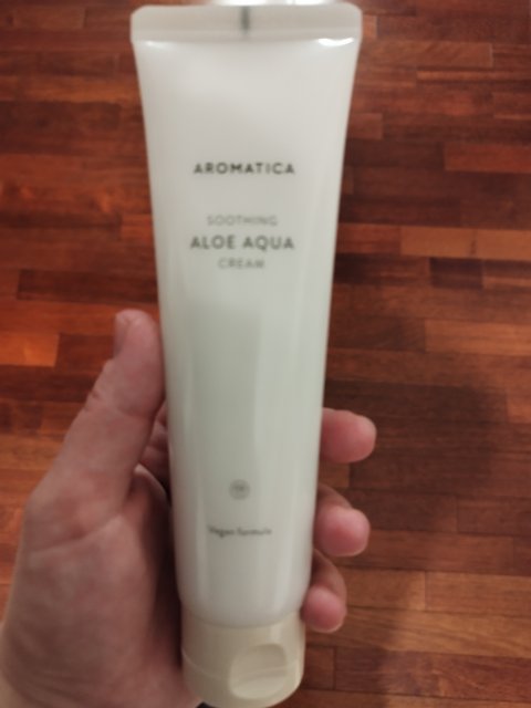 Aromatica Krem do twarzy, Organiczny, Aloesowy, Soothing Aloe Aqua Cream - recenzja