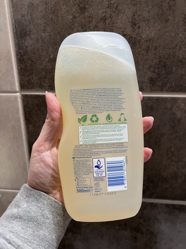 Sanex zero żel pod prysznic