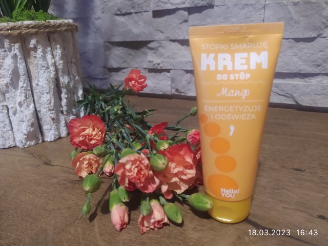 Hello! You Krem do stóp, Stópki Smaruję, Mango
