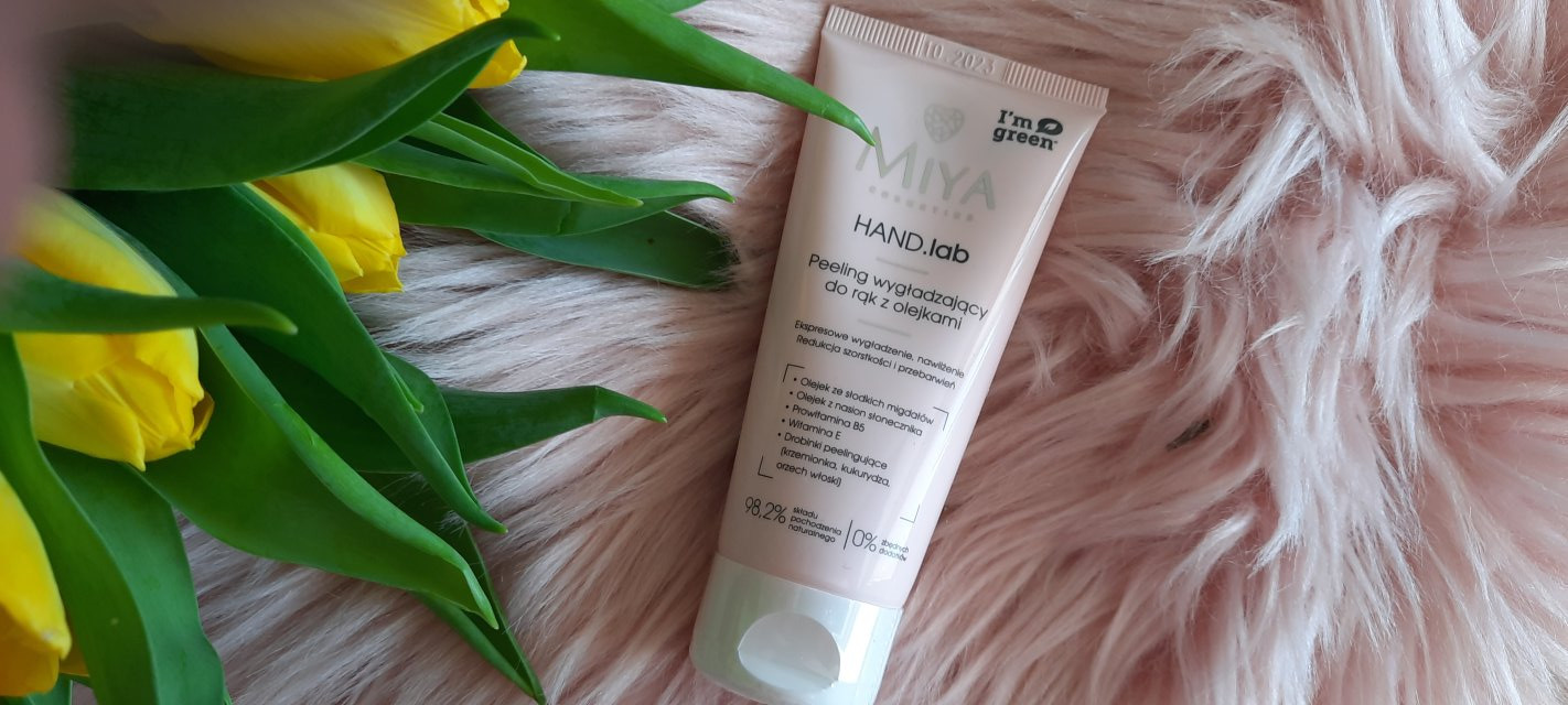 Miya Cosmetics HAND.lab, Peeling do rąk, Wygładzający, Z olejkami