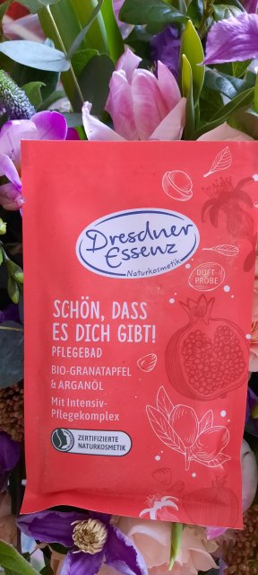 Dresdner Essenz Naturkosmetik, Sól do kąpieli, Schön, Dass es dich gibt!