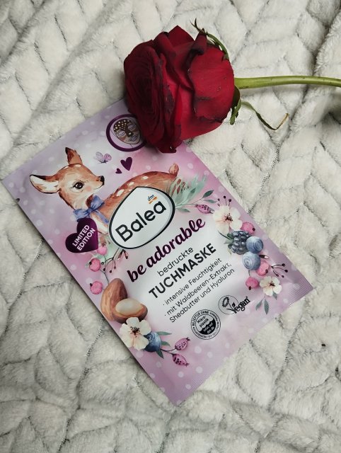 Balea Maseczka do twarzy w płacie, Be Adorable