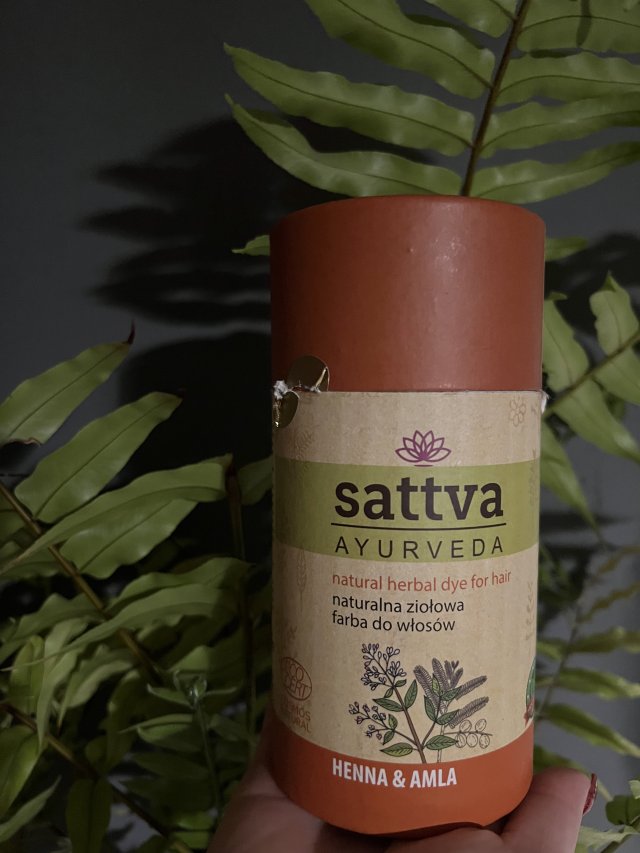Sattva Henna&Amla ziołowa farba do włosow