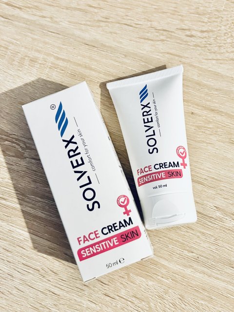 Solverx Krem do twarzy, Sensitive Skin