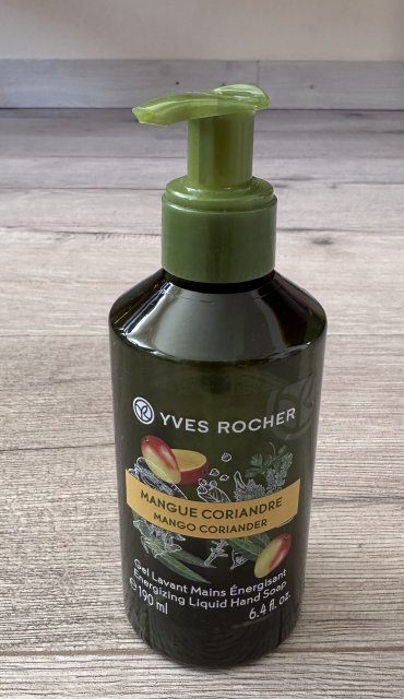 Yves Rocher Mydło do rąk w płynie, Mango i kolendra