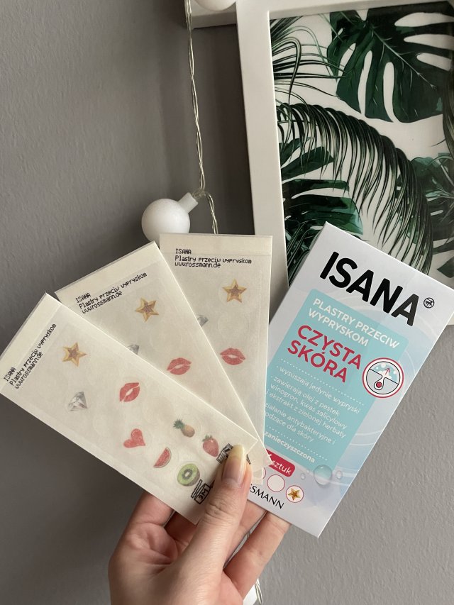 Isana Plasterki punktowe, Czysta Skóra, Skóra zanieczyszczona