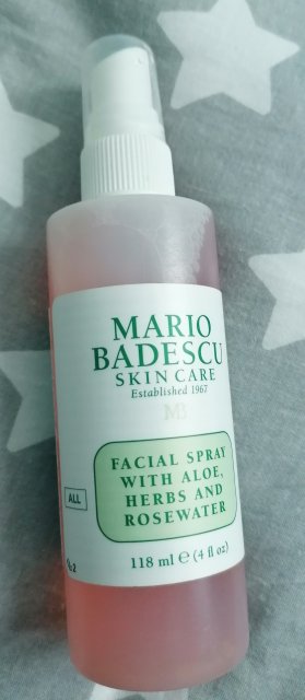 Mario Badescu Skin Care Mgiełka do twarzy, Aloes, zioła i woda różana