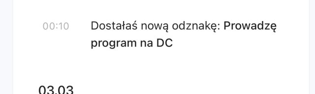 Odznaki DC lista