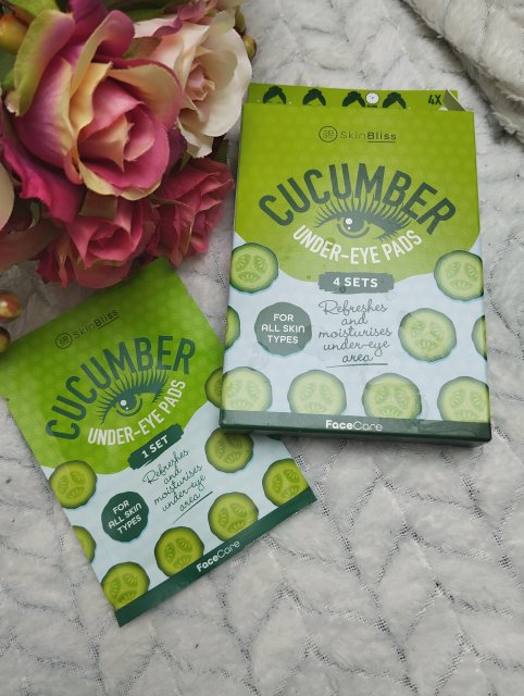 SkinBliss Płatki pod oczy, Cucumber, Każdy rodzaj skóry