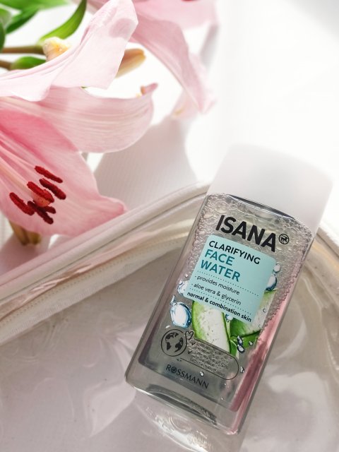 Isana Tonik do twarzy, Oczyszczający, Skóra normalna i mieszana, Wyciąg z ogórka i aloesu