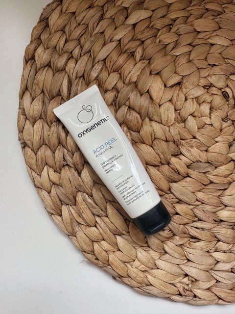 Oxygenetic Peeling do twarzy, Kwasowy, Odnawiający, AHA+PHA, Acid Peel 