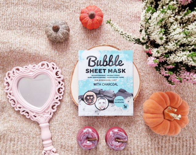 Mascot Europe Bubble Sheet Mask, Maseczka do twarzy, Bąbelkowa, Charcoal