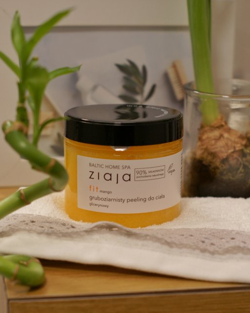 Ziaja Baltic Home SPA, Fit, Peeling do ciała, Glicerynowy, Gruboziarnisty, Mango