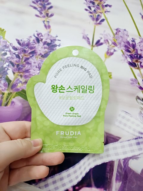 Frudia No PoreBlem, Green Grape Pore Peeling Pad, Płatek złuszczający 