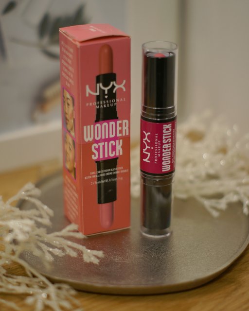 NYX Professional Makeup, Wonder Stick, Cream Blush (Dwustronny róż w sztyfcie)