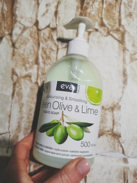 Eva Natura Mydło do rąk, Oliwka i Limonka