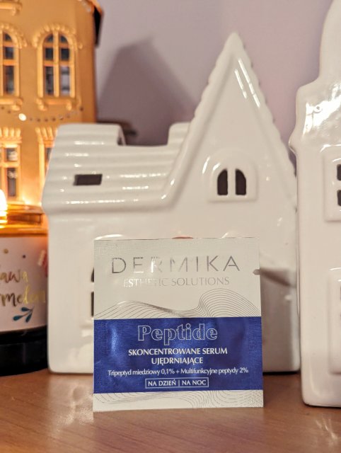 Dermika Esthetic Solutions, Peptide, Serum do twarzy, Skoncentrowane, Ujędrniające, Na dzień i na noc