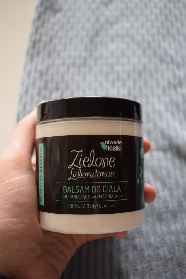 Zielone Laboratorium Balsam do ciała, Ujędrniająco-Wzmacniający