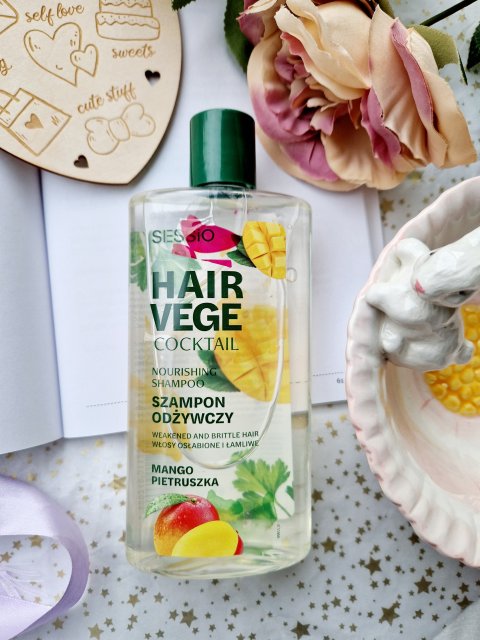 SESSio Szampon do włosów, Hair Vege Cocktail, Odżywczy