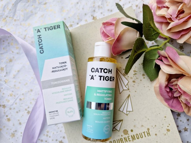 Catch a Tiger Tonik do twarzy, Matująco-regulujący, Tonizowanie