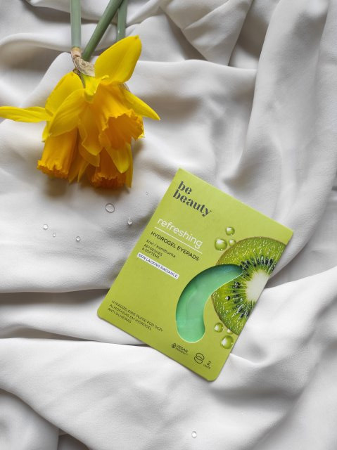 BeBeauty Hydrożelowe Płatki Kiwi i kombucha