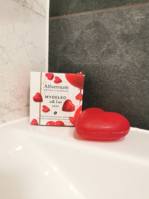 Allvernum Mydło w kostce, With Love