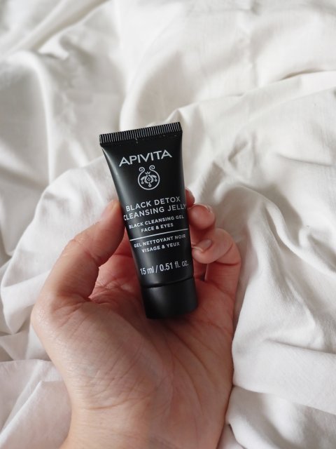 Apivita Żel do mycia twarzy, Black Detox Cleansing Gelly