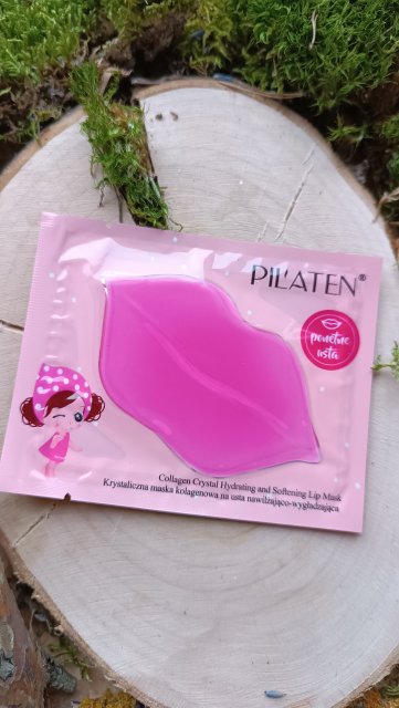 Pilaten Maseczka na usta, Kolagenowa, Krystaliczna, Nawilżająco-wygładzająca, Collagen Crystal