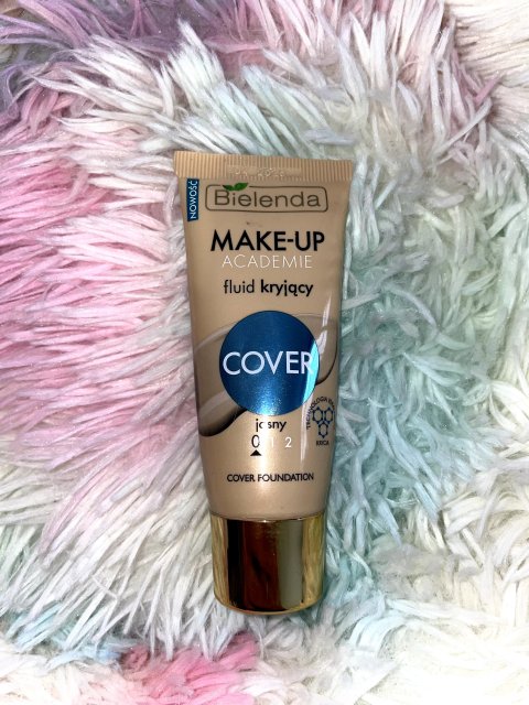 Bielenda Make-Up Academie, Naturalny fluid kryjący, Cover, nr 0 jasny