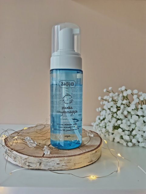 Ziaja Pianka do mycia twarzy, Oczyszczająca, Do skóry suchej i podrażnionej