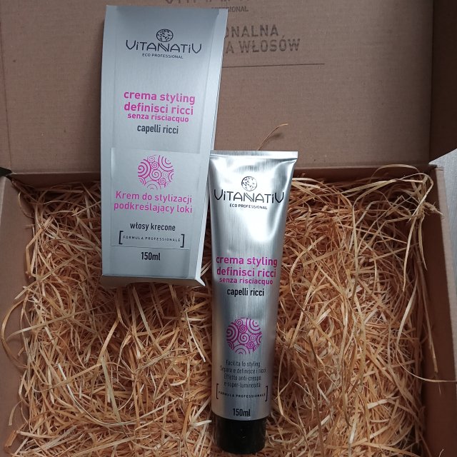 Vitanativ Krem do stylizacji włosów, Capelli Ricci, Do włosów kręconych