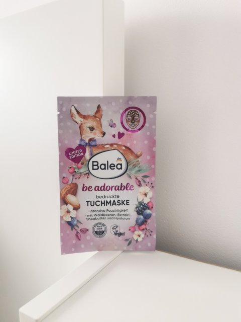 Balea Maseczka do twarzy w płacie, Be Adorable