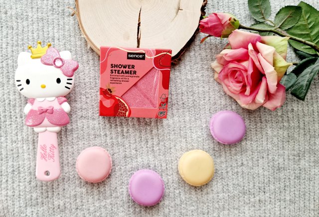 Sence Essentials Kostka pod prysznic, Shower Steamer, O zapachu granatu