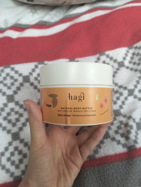 Hagi Cosmetics Masło do ciała, Naturalne, Korzenna pomarańcza