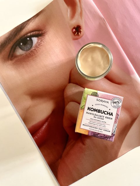 Soraya, kombucha, nawilżający krem na dzień do twarzy 