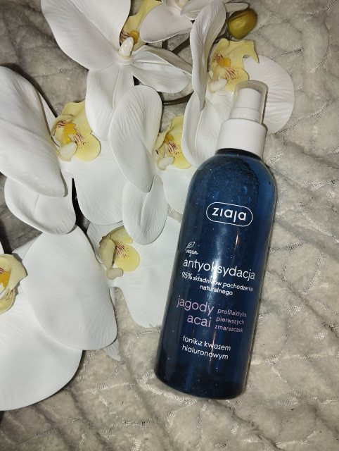 Ziaja Antyoksydacja, Jagody Acai, Tonik z kwasem hialuronowym
