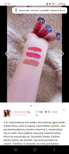 Brązowa/nudziakowa pomadka poszukiwana