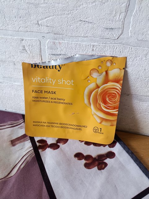 BeBeauty Maseczka regenerująca vitality shot