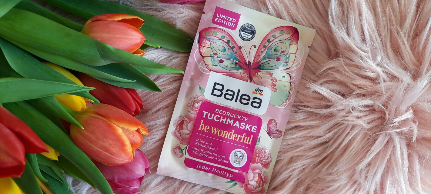 Balea Maseczka do twarzy w płacie, Be Wonderful