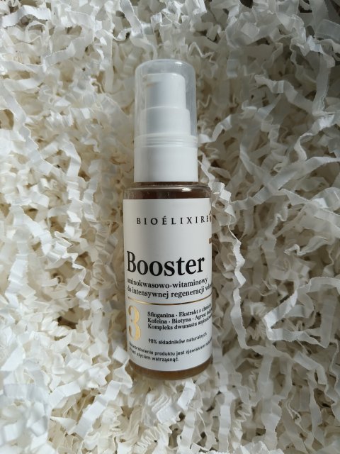 Bioélixire Booster do włosów, Aminokwasowo - witaminowy, Do intensywnej regeneracji włosów
