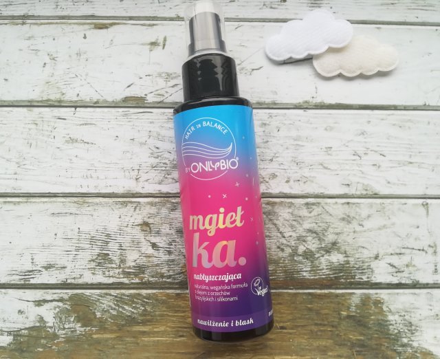 OnlyBio Hair in Balance, Mgiełka do włosów, Nabłyszczająca, Nawilżanie i Blask