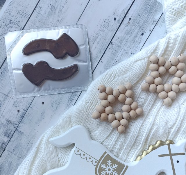 NIUQI Płatki pod oczy, Hydrożelowe, Serduszka, Kalendarz Adwentowy 2023